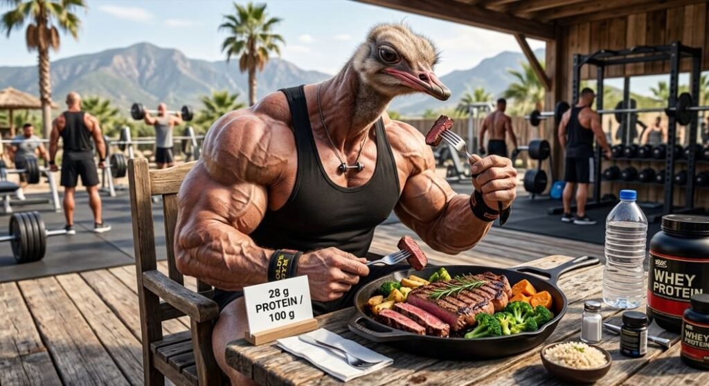 ostrich meat benefits nutrition facts