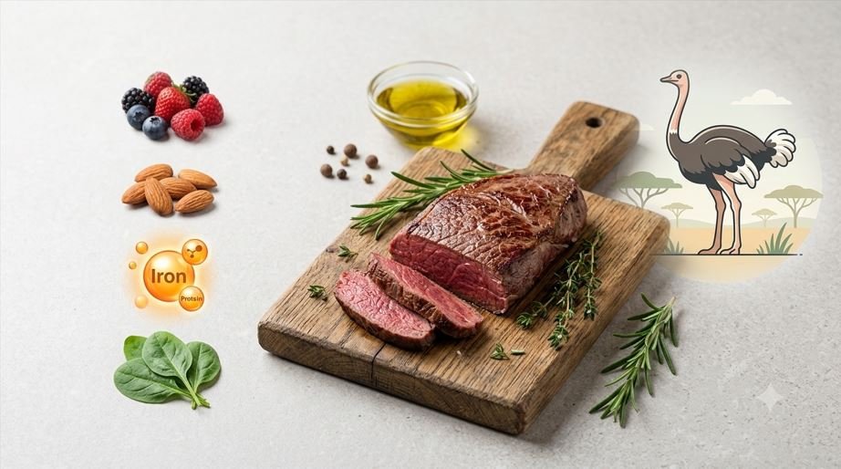 ostrich meat benefits nutrition facts
