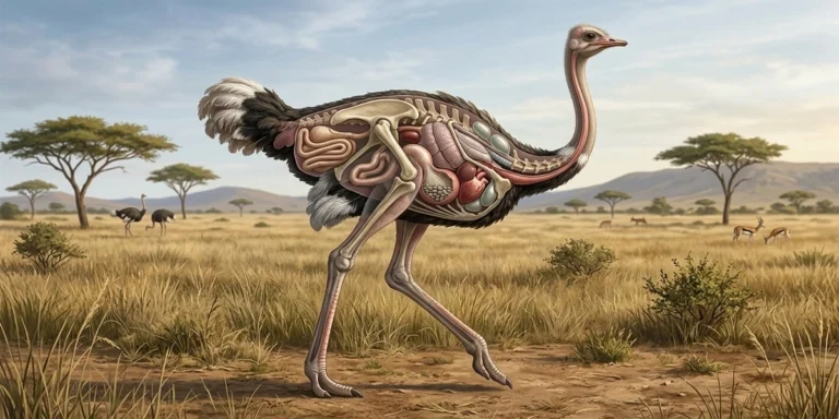 Ostrich Anatomy
