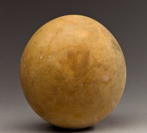 Predynastic ostrich egg from an ancient Egyptian tomb, Metropolitan Museum of Art
