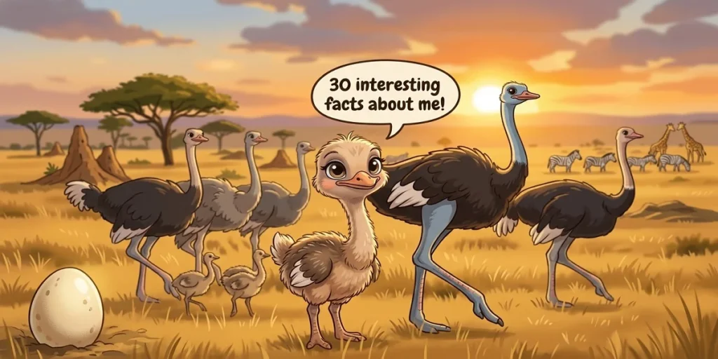 30 interesting facts about ostriches